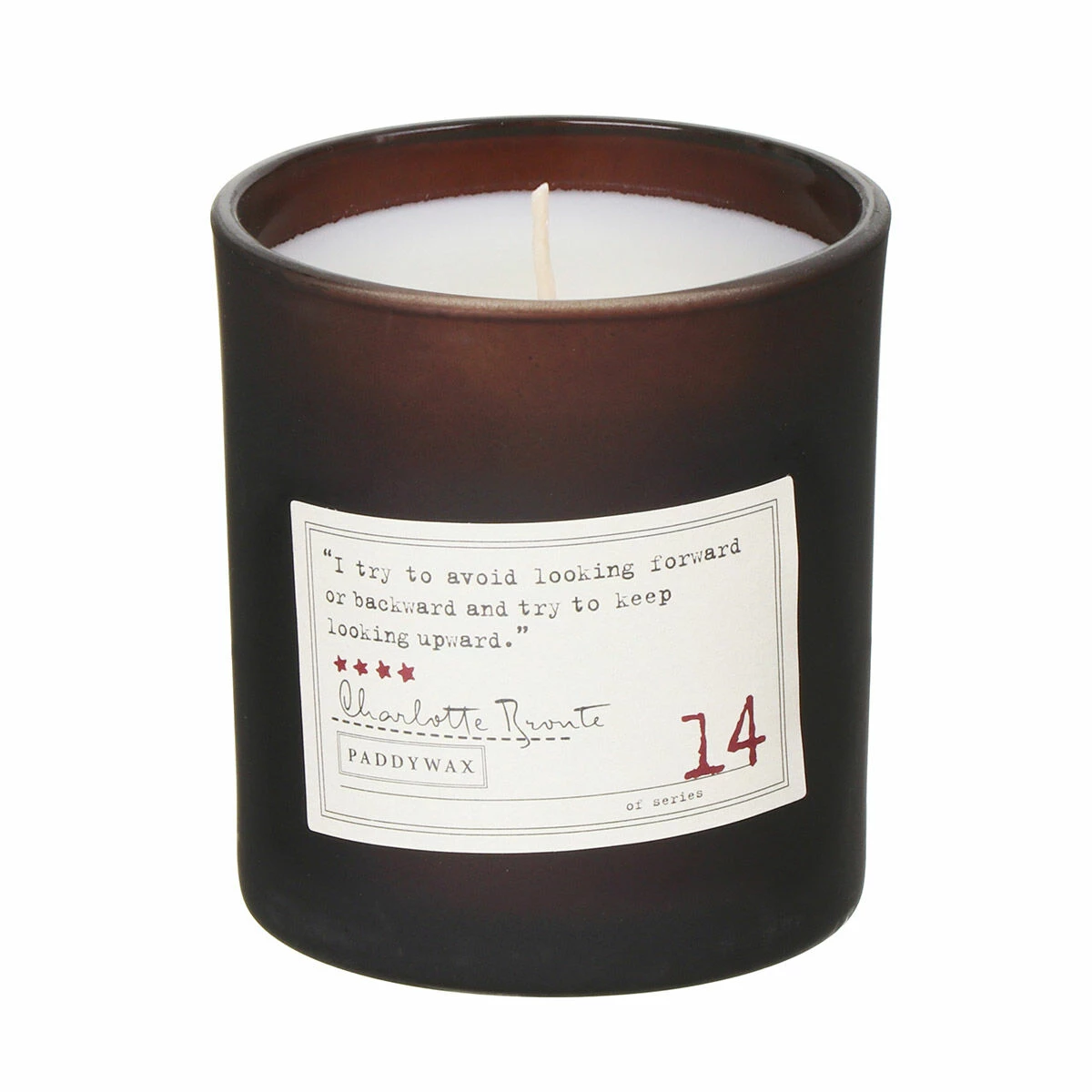 Paddywax Library 170g Charlotte Bronte Boxed Soy Candle 3 Paddywax Library 170g Charlotte Bronte Boxed Soy Candle - Image 3
