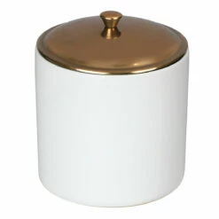 Paddywax Hygge 425g 3 Wick Tobacco & Vanilla White Ceramic Soy Candle