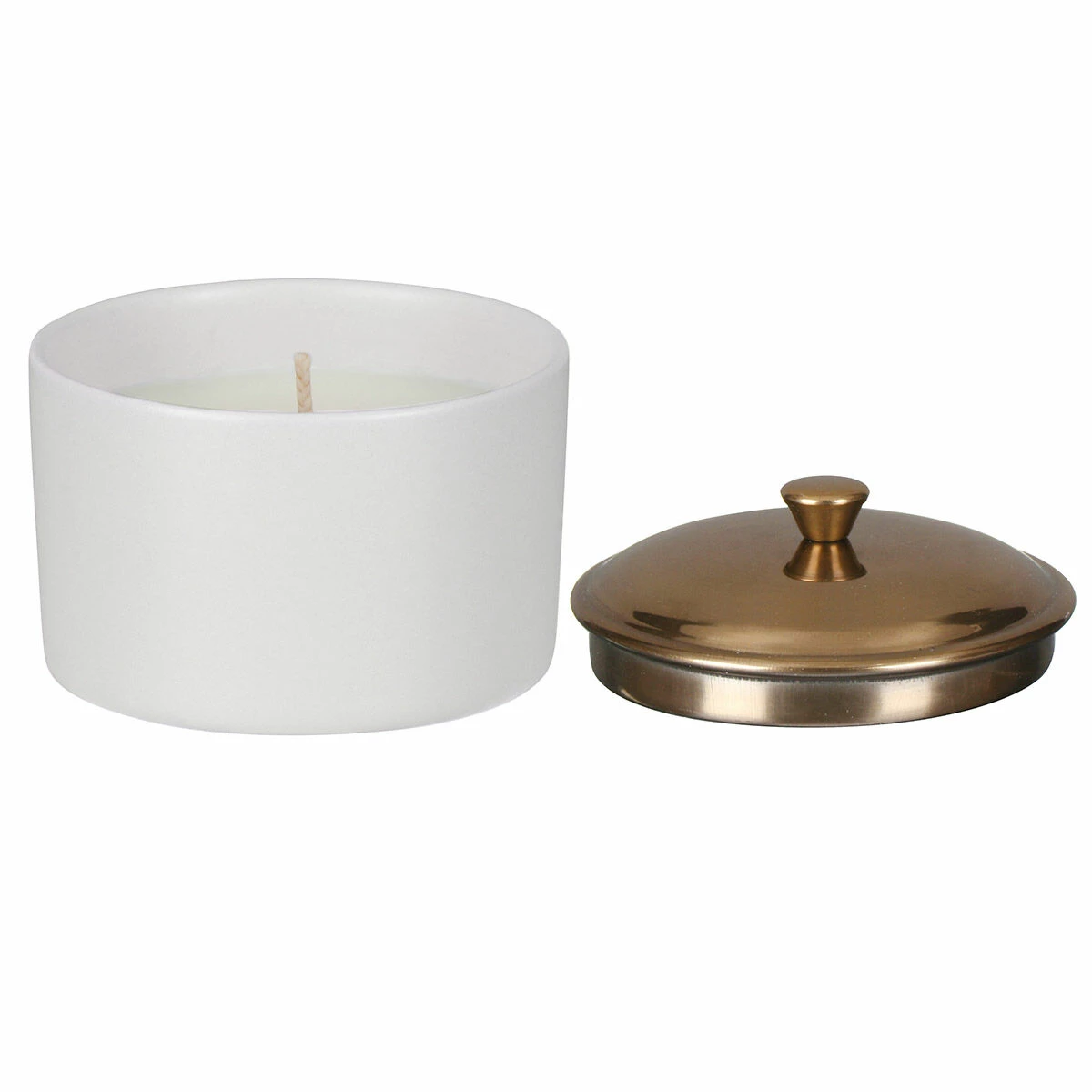 Paddywax Hygge 141g Tobacco & Vanilla White Ceramic Soy Candle 2 Paddywax Hygge 141g Tobacco & Vanilla White Ceramic Soy Candle - Image 2