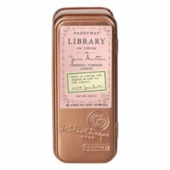 Paddywax Library Jane Austen Travel Tin Soy Candle