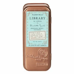 Paddywax Library Charlotte Bronte Travel Tin Soy Candle 5 Paddywax Library Charlotte Bronte Travel Tin Soy Candle -gifts shop paddywax trl14eu library candle tin 1