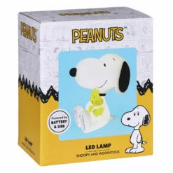 House Of Disaster Peanuts LED Snoopy & Woodstock Light -gifts shop pealedsi house of disaster peanuts led snoopy woodstock light 02