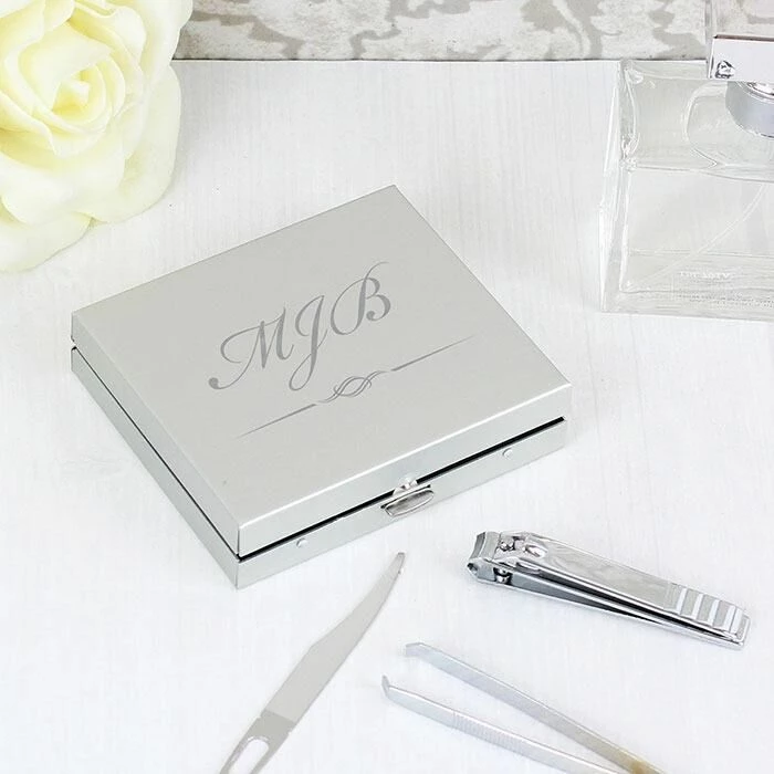 Personalised Initials Manicure Set 1 Personalised Initials Manicure Set