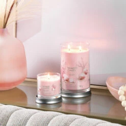 Yankee Candle Pink Sands Signature Large Tumbler Candle 8 Yankee Candle Pink Sands Signature Large Tumbler Candle -gifts shop pink sands signature collection lifestyle 1