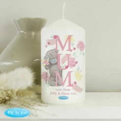 Me To You Personalised Mum Pillar Candle 7 Me To You Personalised Mum Pillar Candle -gifts shop pmc personalised p0409e25 me to you mum pillar candle 04