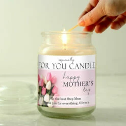 Personalised ‘Especially For You’ Mother’s Day Large Scented Jar Candle -gifts shop pmc personalised p0512ae51 especially for you mothers day large scented jar candle 04