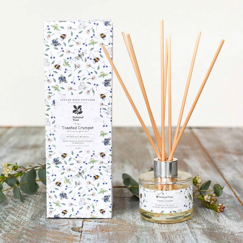 Toasted Crumpet ‘Wildflower Meadows’ Reed Diffuser 4 Toasted Crumpet ‘Wildflower Meadows’ Reed Diffuser - Image 4