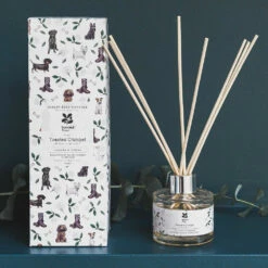 Toasted Crumpet ‘Lavender & Verbena’ Reed Diffuser -gifts shop rd46nt toasted crumpet lavender verbena reed diffuser