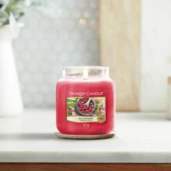 Yankee Candle Red Raspberry Medium Jar Candle 5 Yankee Candle Red Raspberry Medium Jar Candle -gifts shop red raspberry medium jar
