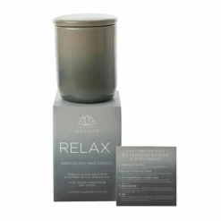 Widdop & Co Serenity ‘Relax’ Ceramic Candle 120g Rose & Pink Pepper