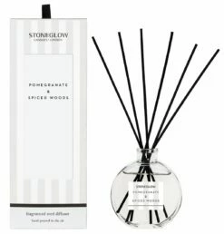 Stoneglow Modern Classics – Pomegranate & Spiced Woods Reed Diffuser