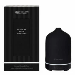 gifts shop -gifts shop stoneglow 70010 modern classics perfume mist diffuser black 1