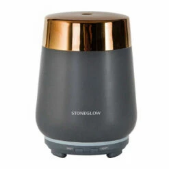 Stoneglow Luna Dark Grey & Copper Ceramic Perfume Mist Diffuser -gifts shop stoneglow 70219 luna dark grey copper ceramic perfume mist diffuser 2