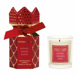 Stoneglow Seasonal Collection - Nutmeg, Ginger & Spice Cracker Votive Candle