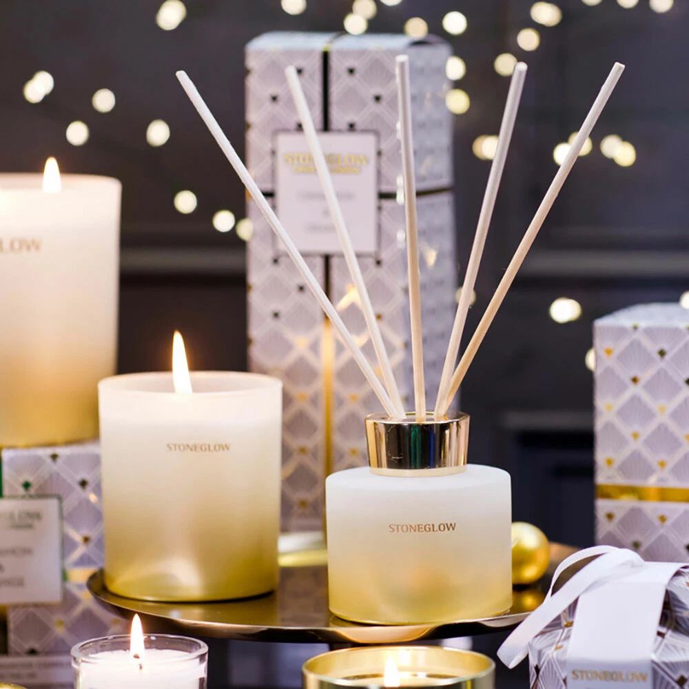 Stoneglow Seasonal Collection - Cinnamon & Orange Candle 3 Stoneglow Seasonal Collection - Cinnamon & Orange Candle - Image 3