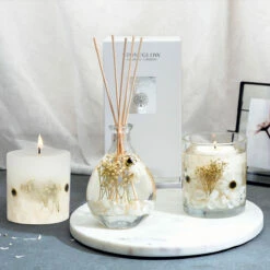 Stoneglow Nature’s Gift Beach Daisy Reed Diffuser -gifts shop stoneglow beach daisy natures gift lifestyle sq