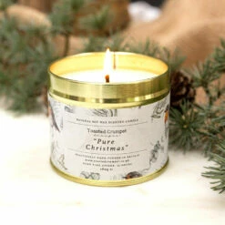 Toasted Crumpet ‘Pure Christmas’ Robin & Eucalyptus Christmas Tin Candle 9 Toasted Crumpet ‘Pure Christmas’ Robin & Eucalyptus Christmas Tin Candle -gifts shop tc18 toasted crumpet pure christmas robin eucalyptus christmas tin candle 1