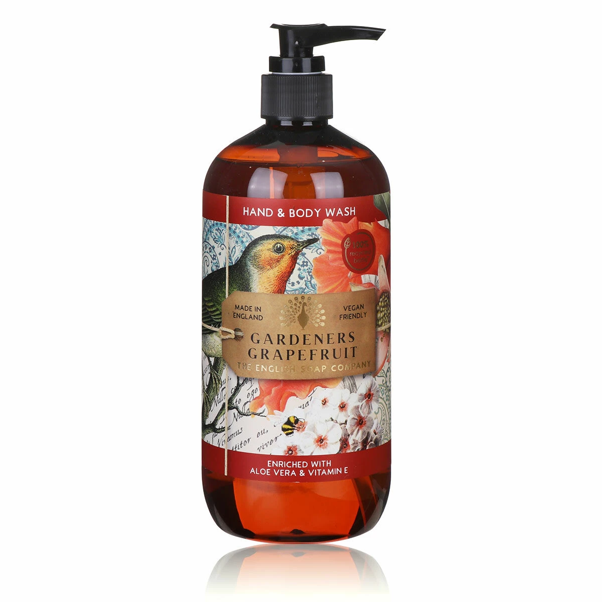 The English Soap Company Gardeners Grapefruit Hand & Body Wash 500ml 1 The English Soap Company Gardeners Grapefruit Hand & Body Wash 500ml