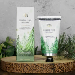 The English Soap Company Nordic Pine Hand Cream 75ml -gifts shop the english soap company wt002 esc nordic pine hand cream 75ml lifestyle 1