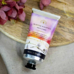 The English Soap Company Winter Solstice Hand Cream 75ml -gifts shop the english soap company wt008 esc winter solstice hand cream 75ml lifestyle 2