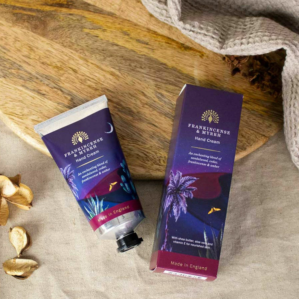 The English Soap Company Frankincense & Myrrh Hand Cream 75ml 5 The English Soap Company Frankincense & Myrrh Hand Cream 75ml - Image 5