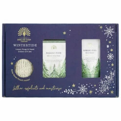 The English Soap Company Nordic Pine Luxury Soap & Hand Cream Three Piece Gift Set
