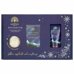 The English Soap Company Polar Lights Luxury Soap & Hand Cream Three Piece Gift Set