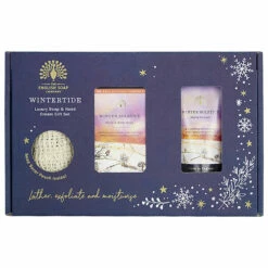 The English Soap Company Winter Solstice Luxury Soap & Hand Cream Three Piece Gift Set