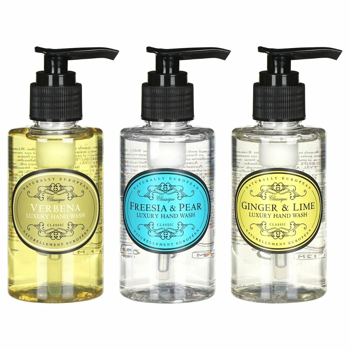 The Somerset Toiletry Co Naturally European Set Of 3 Mini Hand Wash 2 The Somerset Toiletry Co Naturally European Set Of 3 Mini Hand Wash - Image 2