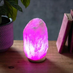 The Source Colour Changing Himalayan Salt Lamp -gifts shop the source 80239 colour changing himalayan salt lamp 3