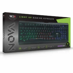 The Source Red5 Nova Light Up Gaming Keyboard -gifts shop the source red5 76251 nova gaming keyboard 2 1