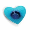 Tilnar Art Azeti Brushed Aqua Heart Tealight Holder