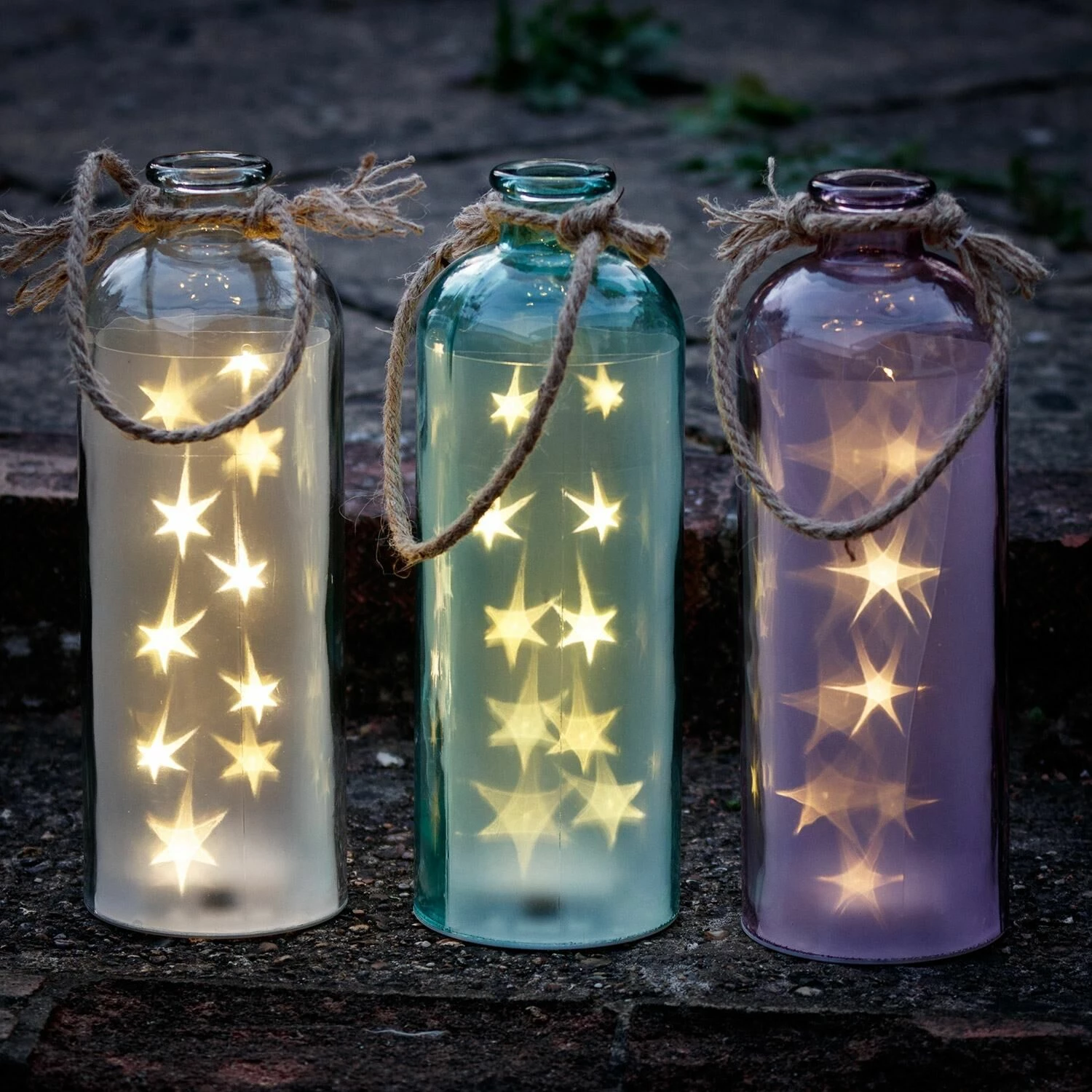 Transomnia Giant LED Stars In A Clear Bottle 4 Transomnia Giant LED Stars In A Clear Bottle - Image 4