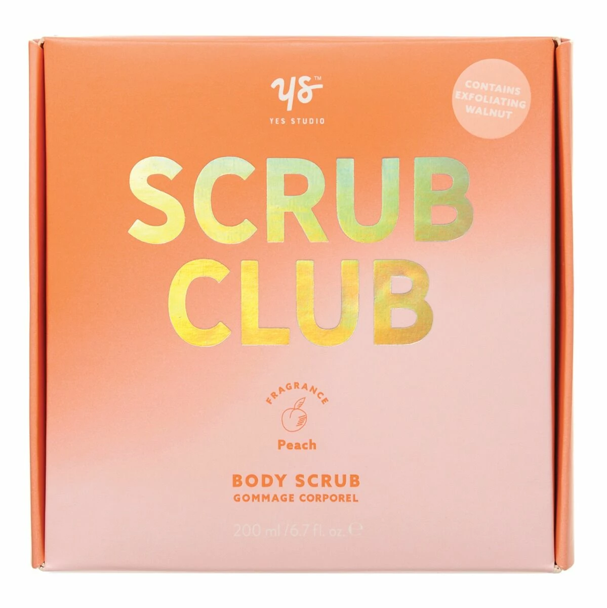 Yes Studio ‘Scrub Club’ Peach Body Scrub 3 Yes Studio ‘Scrub Club’ Peach Body Scrub - Image 3