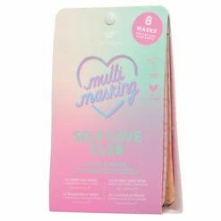 Yes Studio ‘Self Love Club’ Multi-Masking Pack Of 8 Masks -gifts shop upper canada ysfm0001ast yes studio self love club multimasking pack of 8 2