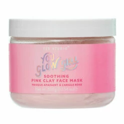 Yes Studio ‘You Glow Girl’ Soothing Pink Clay Mask 5 Yes Studio ‘You Glow Girl’ Soothing Pink Clay Mask -gifts shop upper canada ysfm0001pk yes studio you glow girl soothing pink clay mask 2