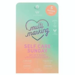 Yes Studio ‘Self Care Sunday’ Multi-Masking Pack Of 5 Masks -gifts shop upper canada ysfm0005gn yes studio self care sunday multi masking pack of 5 1