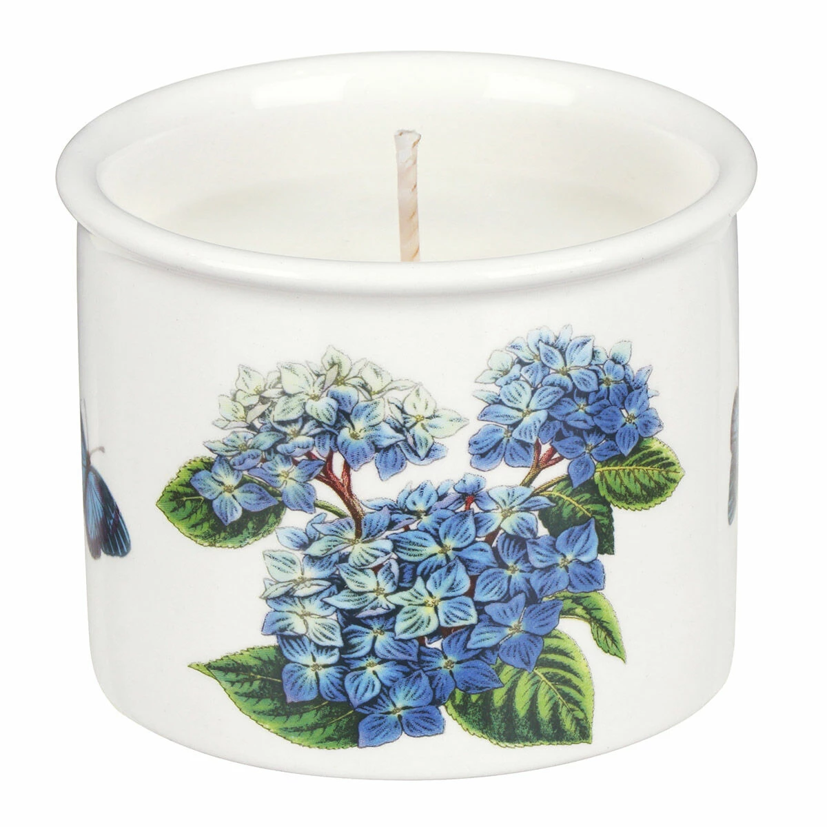 Botanic Garden Hydrangea Ceramic Candle 2 Botanic Garden Hydrangea Ceramic Candle - Image 2