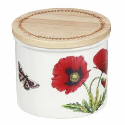 Botanic Garden Poppy Ceramic Candle -gifts shop wax lyrical bg0102 botaniac garden poppy ceramic candle 04