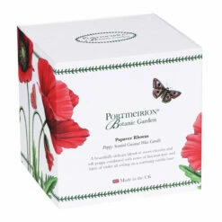 Botanic Garden Poppy Ceramic Candle -gifts shop wax lyrical bg0102 botaniac garden poppy ceramic candle 05
