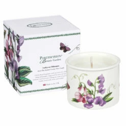 Botanic Garden Sweet Pea Ceramic Candle