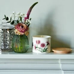 Botanic Garden Treasure Flower Ceramic Candle -gifts shop wax lyrical bg0104 botanic garden treasure flower ceramic candle ls