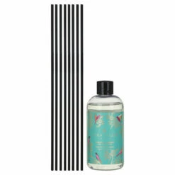 Sara Miller Chelsea Green Mandarin, Tuberose And Wild Musk 200ml Reed Diffuser -gifts shop wax lyrical sm2202 sara miller chelsea green 200ml reed diffuser 3