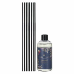 Sara Miller Chelsea Navy Amber, Orchid And Lotus Blossom 200ml Reed Diffuser Refill -gifts shop wax lyrical sm2304 sara miller chelsea navy amber orchid and lotus blossom reed diffuser refill 04
