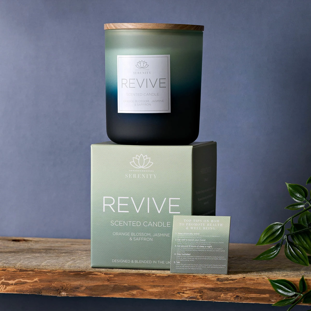 Widdop & Co Serenity ‘Revive’ Orange Blossom, Jasmine & Saffron Candle 2 Widdop & Co Serenity ‘Revive’ Orange Blossom, Jasmine & Saffron Candle - Image 2