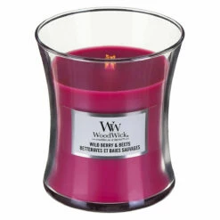 WoodWick Wild Berry & Beets Medium Hourglass Candle