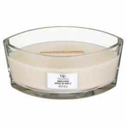 WoodWick Vanilla Bean Hearthwick Ellipse Candle