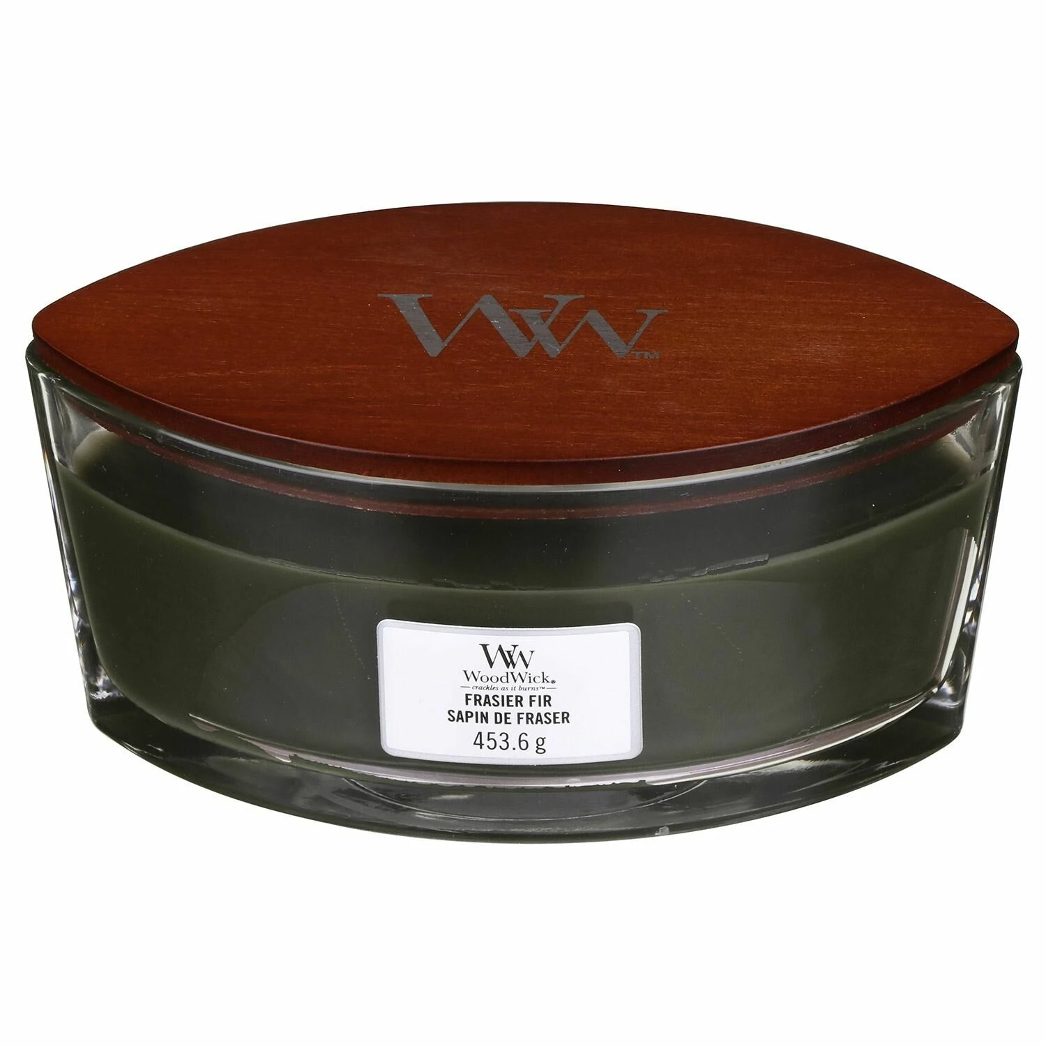 WoodWick Frasier Fir Hearthwick Ellipse Candle 2 WoodWick Frasier Fir Hearthwick Ellipse Candle - Image 2