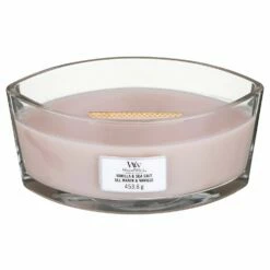 WoodWick Vanilla And Sea Salt Hearthwick Ellipse Candle