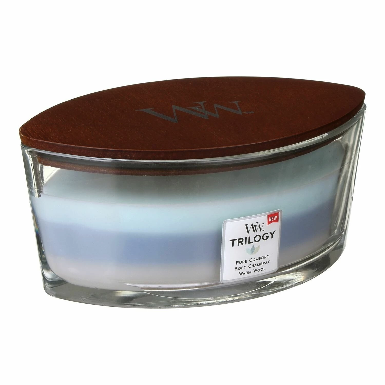 WoodWick Woven Comforts Hearthwick Ellipse Trilogy Candle 2 WoodWick Woven Comforts Hearthwick Ellipse Trilogy Candle - Image 2